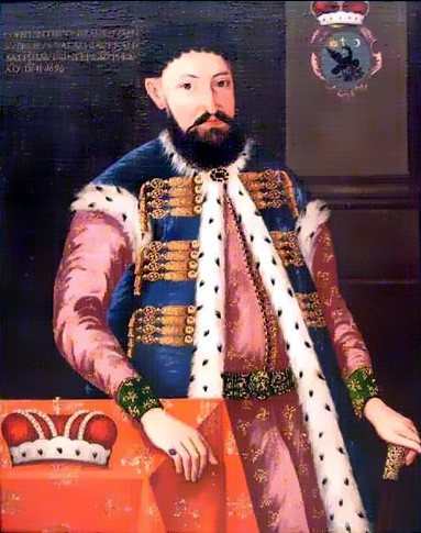 Constantin Brancoveanu Prince of Wallachia 1696  Mt Sinai Monastery